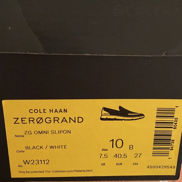 NIB Cole Haan ZeroGrand Omni slide ons - Picture 6 of 7